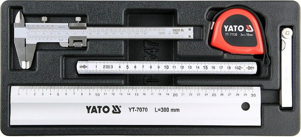 YATO YT-55474 WKŁAD NARZĘDZIA MIERNICZE 5CZ ZESTAW