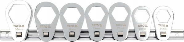 YATO ZESTAW KLUCZY OCZKOWYCH 3/8" 24-36mm DO FILTRÓW OLEJU 7el YT-05985