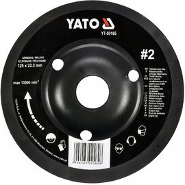 YATO YT-59165 TARNIK SKOŚNY DO DREWNA 125MM NR2 FREZOWANIE SZLIFOWANIE