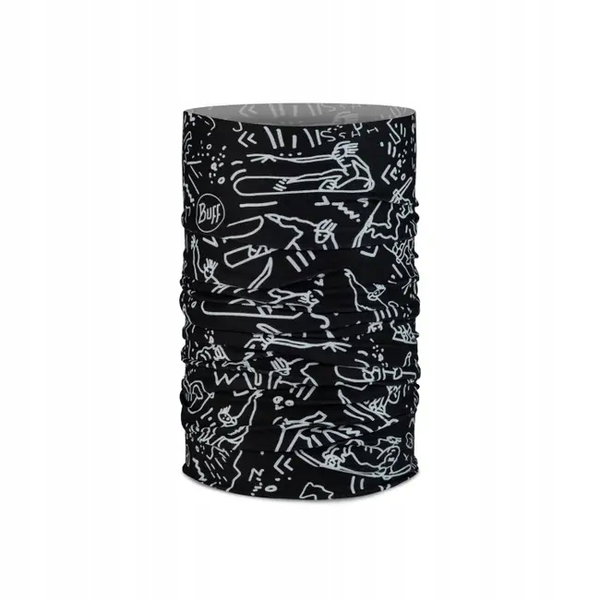 BUFF Chusta dziecięca Original Ecostretch Kid - Tivat Black uni