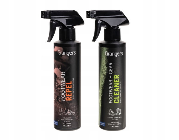 Zestaw do czyszczenia i impregnacji obuwia Footwear Repel Plus+Gear Cleaner