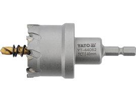 OTWORNICA DO METALU 40 MM Z WĘGLIKIEM SPIEKANYM YG10X KORONKA TCT YATO