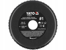 TARCZA FREZ CZOŁOWY TARNIK NA SZLIFIERKĘ120x12mm NR1 YATO YT-59179