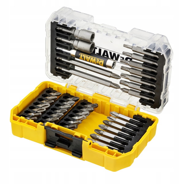 DEWALT ZESTAW BITÓW KOŃCÓWEK DO WKRĘCANIA PHILIPS POZIDRIV TORX DT70702