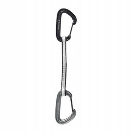 Ekspres wspinaczkowy Black Diamond Litewire 16cm szary