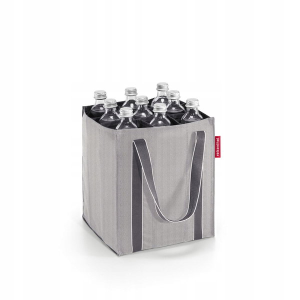 Torba Herringbone grey Bottlebag Reisenthel