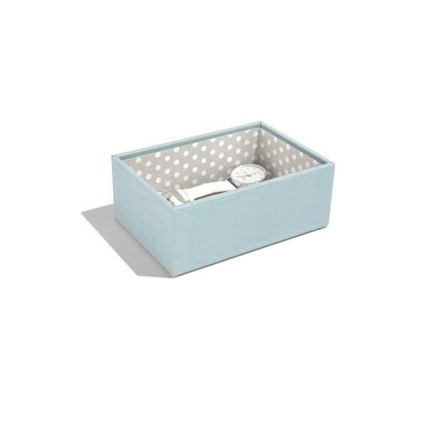 Organizer na akcesoria S (błękitny + grochy) Mini Stackers