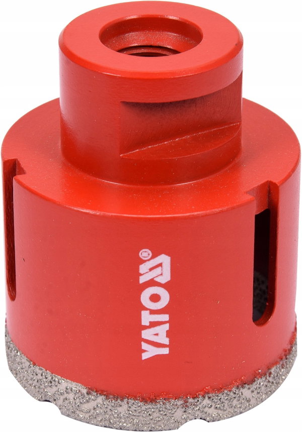 DIAMENTOWE WIERTŁO DO GRESU 51MM DO WIERCENIA SZLIFIERKĄ KĄTOWĄ YT-60446