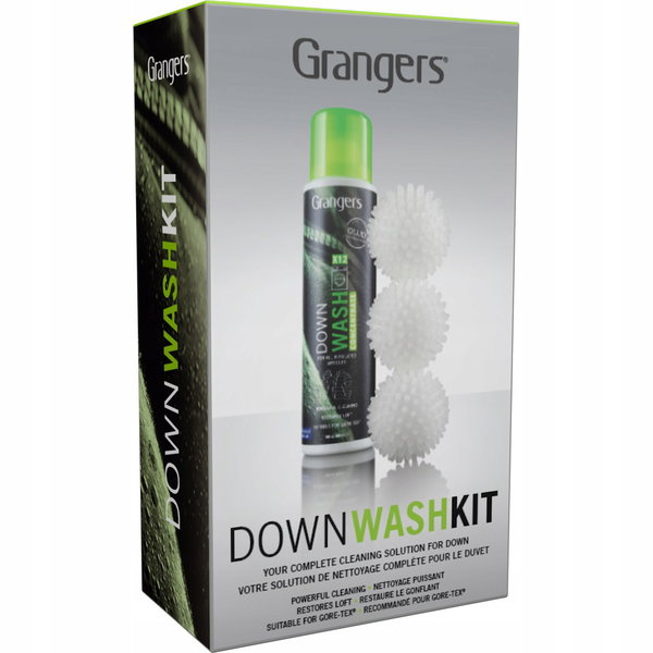 Zestaw do prania odzieży i sprzętu turystycznego Grangers Down Wash Kit