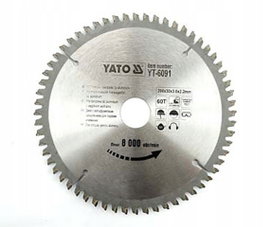 YATO TARCZA WIDIOWA TARCZOWA SO PILAREK DO ALUMINIUM 200X60TX30MM YT-6091