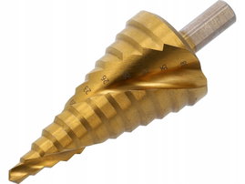 YATO WIERTŁO STOPNIOWE SPIRALNE 6-38MM STAL HSS UCHWYT TRIANGLE YT-44749