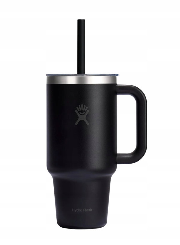 Kubek termiczny 473 ml czarny All Around Tumbler Press-In Lid Hydro Flask