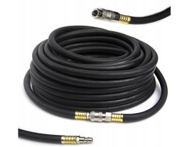 MAR-POL WĄŻ CIŚNIENIOWY GUMOWY ELASTYCZNY 6X13mm 20m SZYBKOZŁĄCZKI M82103