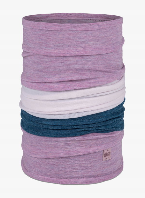 BUFF Chusta wielofunkcyjna Merino Move - Block Camelia uni