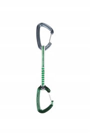 WILD COUNTRY Ekspres wspinaczkowy Wildwire 15cm zielony
