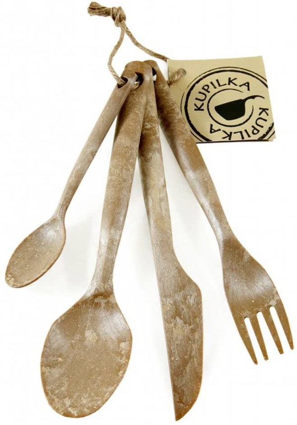 kupilka Zestaw Sztućców Kupilka Cutlery brązowe