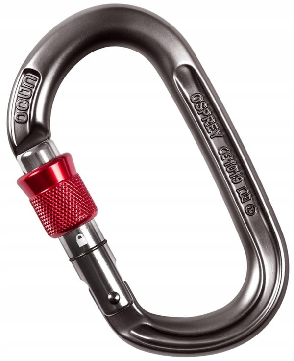 Karabinek Ocún Osprey Red 9