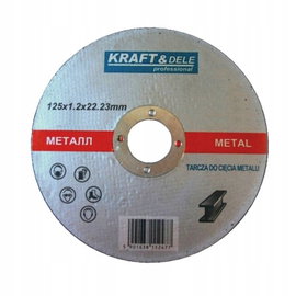 Tarcze do Metalu Kraft&Dele 125x22,2mm 25 sztuk