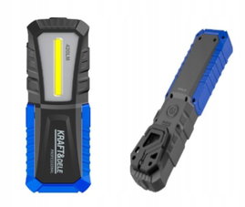 Lampa Warsztatowa LED 420LM Bateria 4400mAh Magnes Hak Kraft&Dele