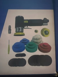 SZLIFIERKA MIMOŚRODOWA PNEUMATYCZNA POLERSKA OSCYLACYJNA 25 50 75MM POLERKA