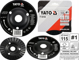 YATO YT-59166 TARNIK SKOŚNY DO DREWNA 115MM NR1