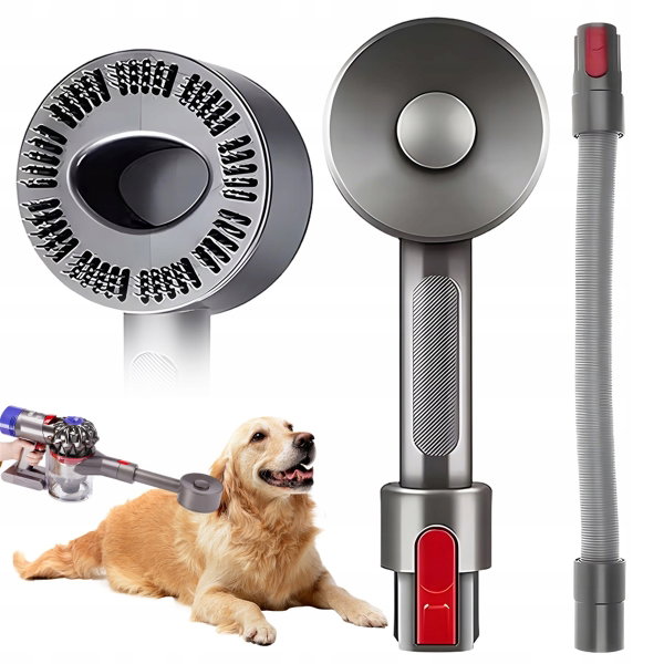 do Dyson V7 V8 V10 Głowica do sierści z przedłużaczem i blokadą spustu