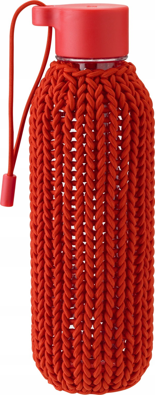 Butelka na wodę w czerwonym pokrowcu (600 ml) Catch-It RIG-TIG
