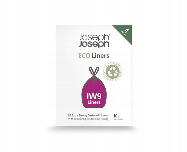 JOSEPH JOSEPH - Worki IW9 do kosza Arc10l. 80szt. szare