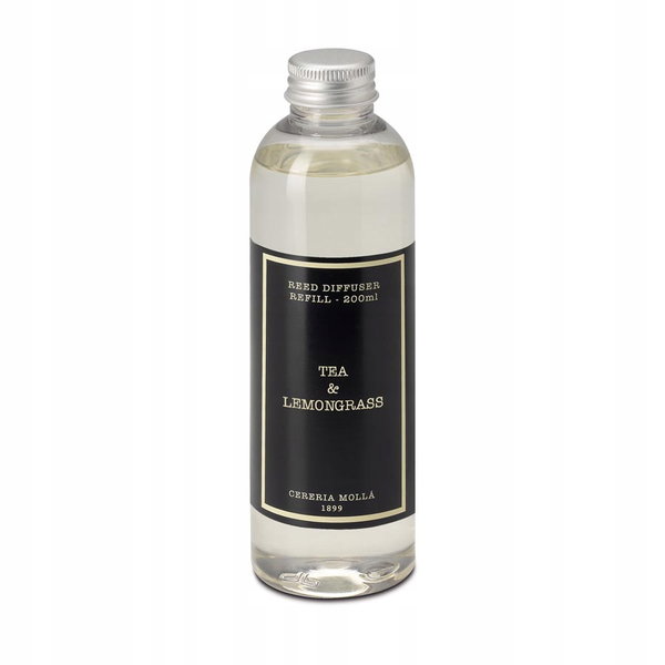 Zapas do dyfuzora 200 ml Tea & Lemongrass Cereria Molla