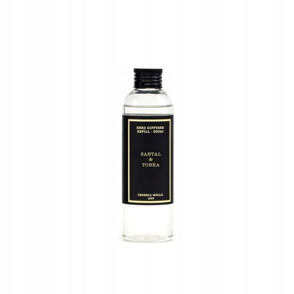 CERERIA MOLLA - Zapas do dyfuzora 200ml. Santal and Tonka