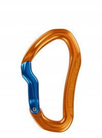 CLIMBING TECHNOLOGY Karabinek wspinaczkowy Morfo BG pomarańczowy/niebieski