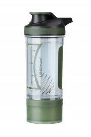 Butelka sportowa Uzspace Tritan Sport Shaker 9021 500 ml zielony