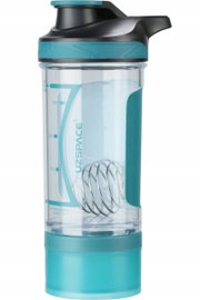 Butelka sportowa Uzspace Tritan Sport Shaker 9021 500 ml niebieski