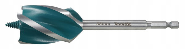 Makita E-26727 Wiertło Drewna 38x165mm 1/4 HEX 4-Ostrza ORYGINAŁ Dystr. PL