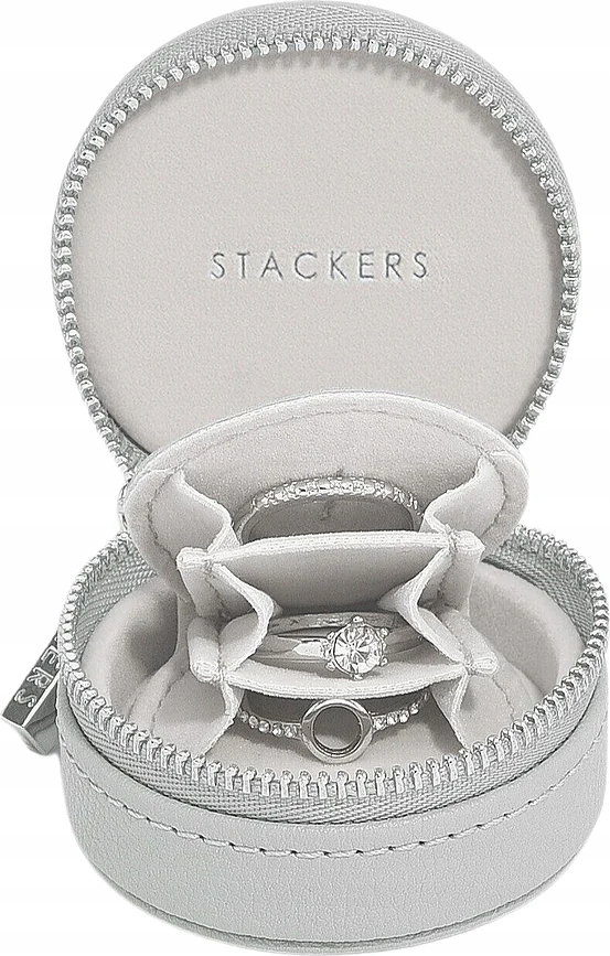 Organizer podróżny na biżuterię (jasnoszary) Oyster Stackers