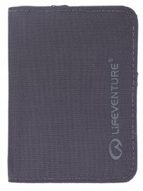 LIFEVENTURE Portfel turystyczny Rfid Card Wallet Recycled niebieski