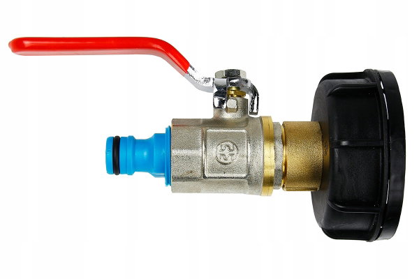 Zawór Czerpalny 3/4 '' Korek Mauser IBC Kran 3/4 Wąż Zbiornik Mauzer 1000L