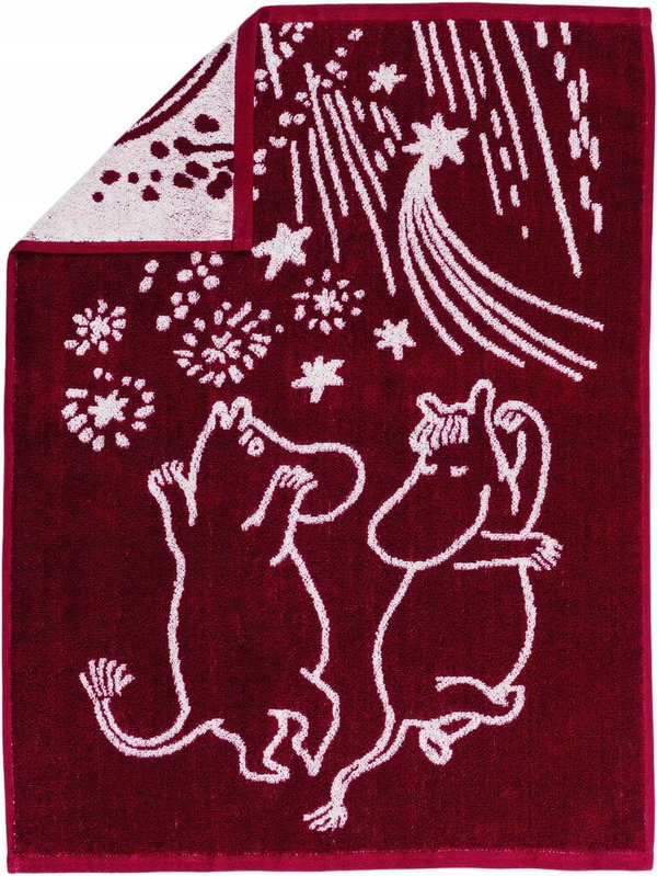 Ręcznik do rąk twarzy Muminki Festive Moments 50 x 70 cm Arabia Finland