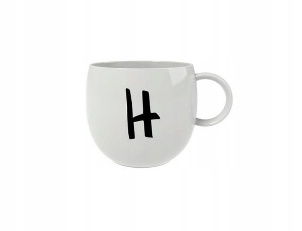 Kubek z literą H (330 ml) Letters Villeroy & Boch