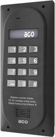 CDNP8ACC ST domofon 3 rodzinny 3x unifon smart-d czarny 12 breloków