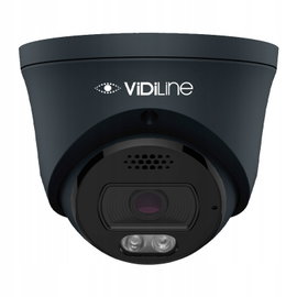 Kamera IP kopułkowa 8Mpx Dual Light zewnętrzna Vidiline PoE monitoring