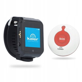 Kaler System przywoławczy z pagerem zegarkiem KAL-700-V2 + KAL-SOS