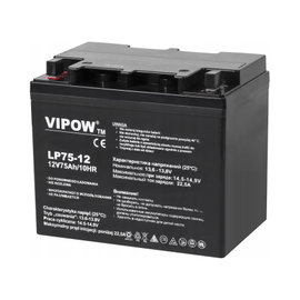 Akumulator żelowy VIPOW 12V 75Ah