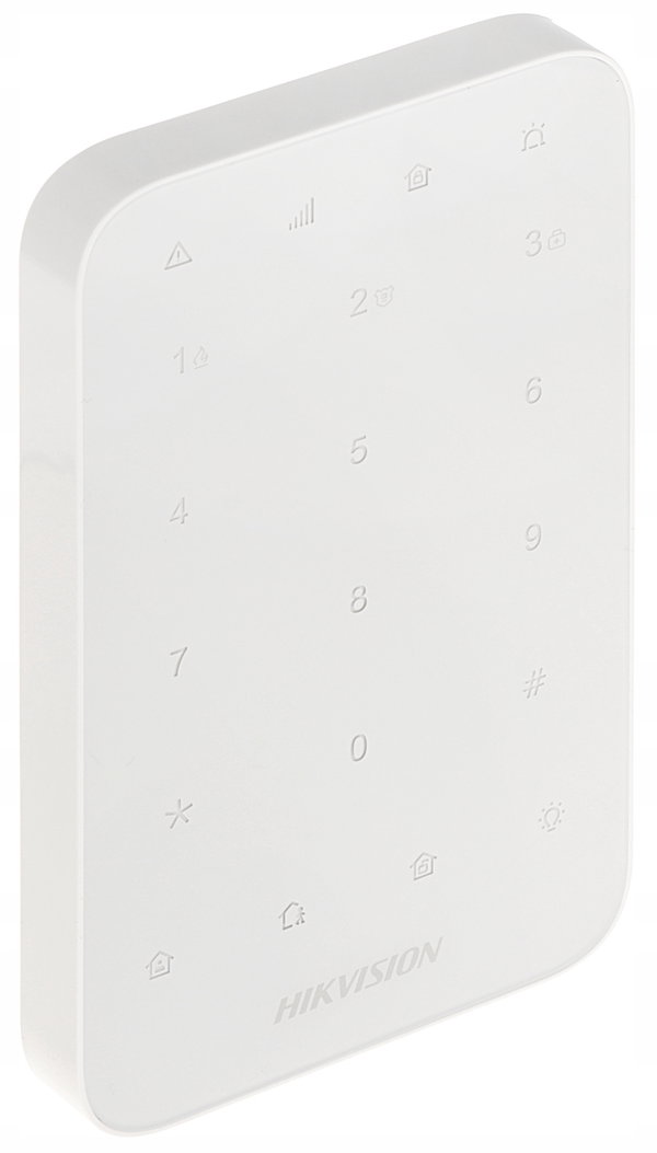 Bezprzewodowa klawiatura LED dotyk DS-PK1-E-WE