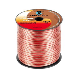 Kabel przewód głośnikowy CU OFC 2x1,5mm2 100m
