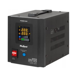 Zasilacz Awaryjny Rebel POWER-500 funkcja ładowania 12V 230V 500VA / 300W