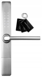 ELEKTRONICZNY ZAMEK KLAMKA do drzwi KOD PIN RFID BRELOK r. 72 85 92