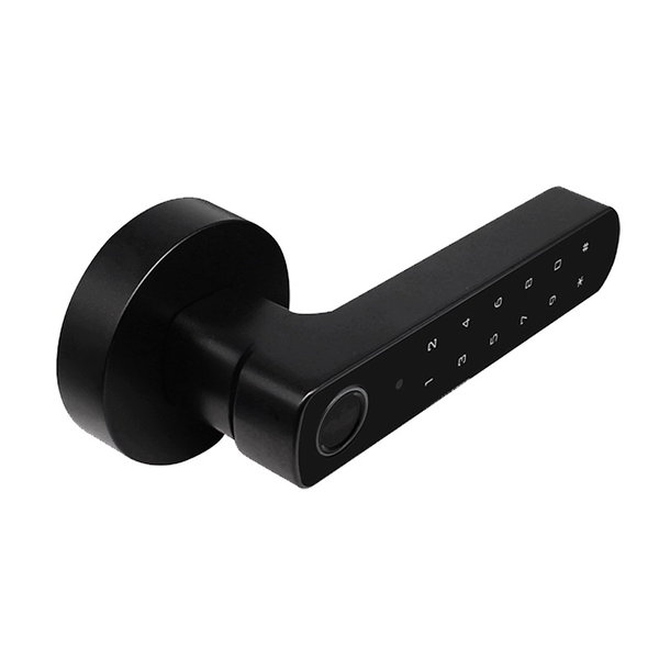 Inteligentny Zamek Klamka na Odcisk Palca Kod Szyfr Bluetooth Tuya Vidiline