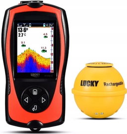 ECHO-SONDA ECHOSONDA WĘDKARSKA SONAR BEZPRZEWODOWA DO ŁÓDKI ZANĘTOWEJ 100M