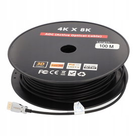 Kabel HDMI 100 metrów 2.0 18Gb 4k/2K 60Hz Vidiline